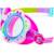 Lunettes de vélo - Petals Pink 4 - vertbaudet enfant 