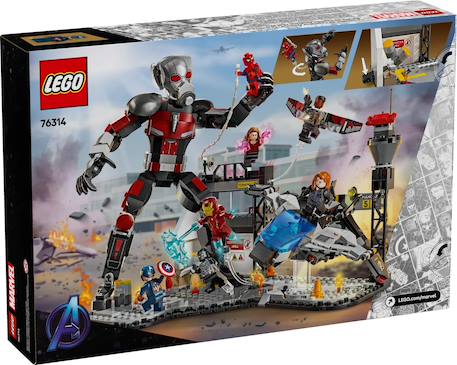 Lego marvel - le combat de captain america : civil war - 76314 Multicolore 2 - vertbaudet enfant 