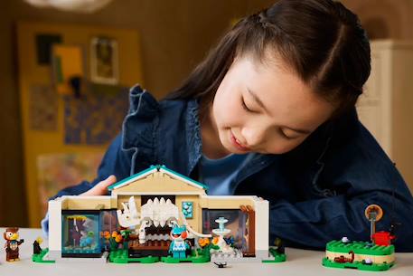 Lego animal crossing - les collections du musée de thibou - 77056 Multicolore 6 - vertbaudet enfant 