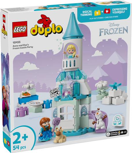 Lego Duplo - La fête d'Anna et Elsa au château de glace - 10455 Multicolore 1 - vertbaudet enfant 