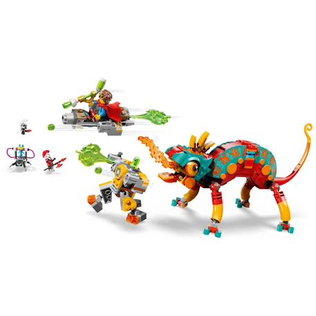 Lego dreamzzz - le caméléon cracheur de feu de mateo - 71492 Multicolore 5 - vertbaudet enfant 