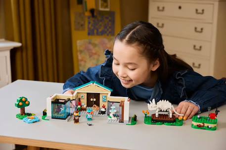 Lego animal crossing - les collections du musée de thibou - 77056 Multicolore 4 - vertbaudet enfant 