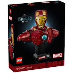 Jouet-Jeux d'imagination-Lego marvel - buste d'iron man mk4 - 76327