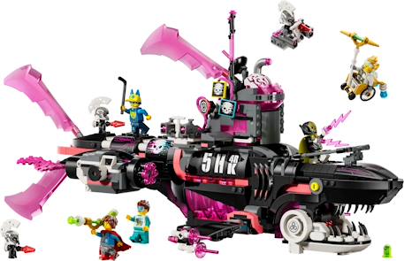 Lego dreamzzz - le sous-marin requin des cauchemars - 71500 Multicolore 3 - vertbaudet enfant 