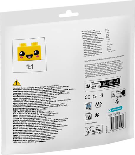 Lego duplo - mes premières fleur et abeille (polybag) - 30686 Multicolore 2 - vertbaudet enfant 