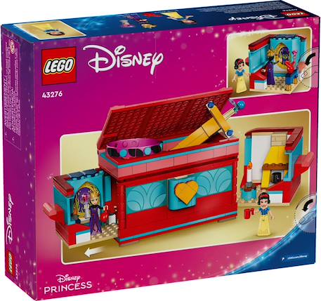 Lego disney - la boîte à bijoux de blanche-neige - 43276 Multicolore 2 - vertbaudet enfant 