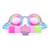 Lunettes de natation Bake Off Multicolor 2 - vertbaudet enfant 