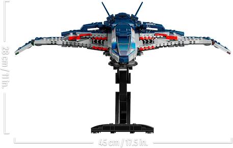 Lego marvel - le quinjet d'avengers : l'ère d'ultron - 76325 Multicolore 4 - vertbaudet enfant 