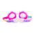 Lunettes de natation à pétales Rose 2 - vertbaudet enfant 