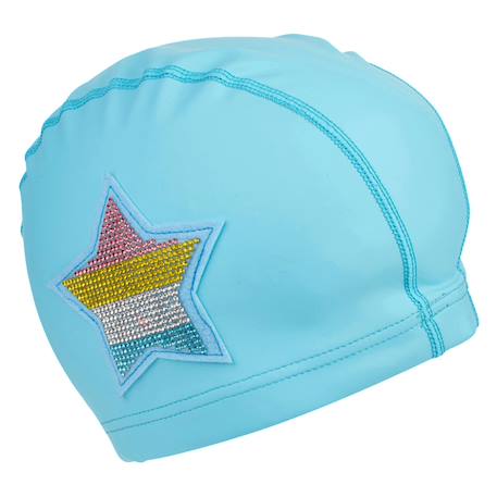 Bonnet de bain étoile lagon Blue 1 - vertbaudet enfant 