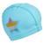 Bonnet de bain étoile lagon Blue 1 - vertbaudet enfant 