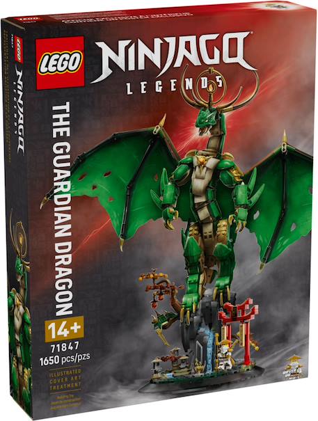 Lego ninjago - le dragon gardien - 71847 Multicolore 1 - vertbaudet enfant 