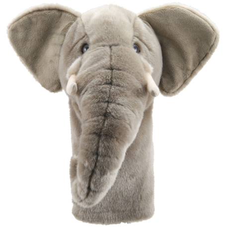Marionnette animal jumbo - éléphant Grey 2 - vertbaudet enfant 