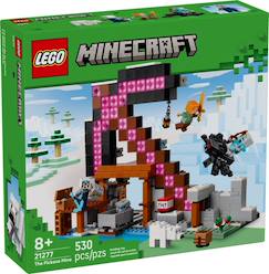 Jouet-Jeux d'imagination-Lego minecraft - la mine en forme de pioche - 21277
