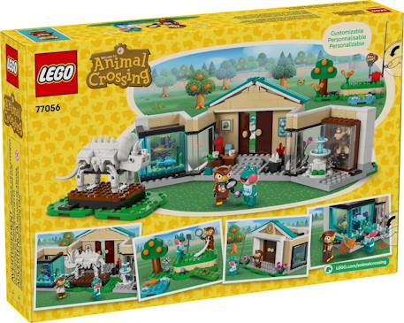 Lego animal crossing - les collections du musée de thibou - 77056 Multicolore 2 - vertbaudet enfant 