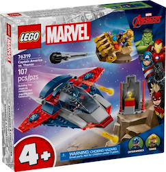 Jouet-Jeux d'imagination-Lego marvel - captain america contre thanos - 76319