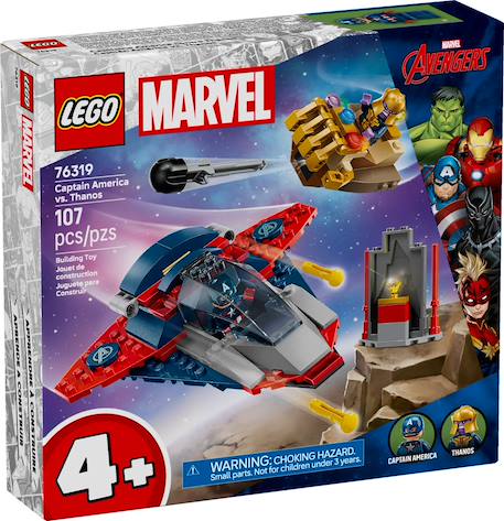 Lego marvel - captain america contre thanos - 76319 Multicolore 1 - vertbaudet enfant 