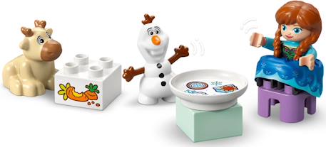 Lego Duplo - La fête d'Anna et Elsa au château de glace - 10455 Multicolore 5 - vertbaudet enfant 