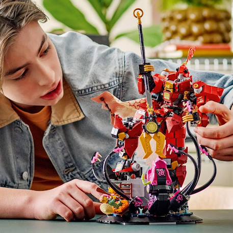 Lego ninjago - le robot du chevalier de feu - 71846 Multicolore 6 - vertbaudet enfant 