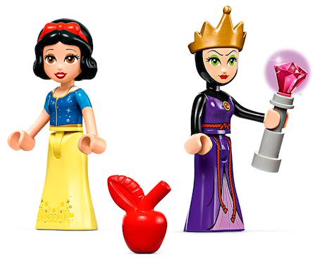 Lego disney - la boîte à bijoux de blanche-neige - 43276 Multicolore 6 - vertbaudet enfant 