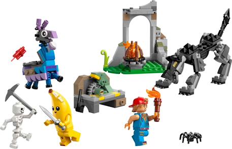 Lego fortnite - le camp de banane et mécano - 77075 Multicolore 3 - vertbaudet enfant 