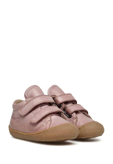 Chaussures en cuir doublés en laine cocoon vl Anthracite-+Bleu foncé-+Cognac-+Gris tourterelle-+Rose antique- 22 - vertbaudet enfant 