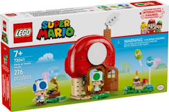 Jouet-Jeux d'imagination-Lego super mario - fête chez les toads - 72041