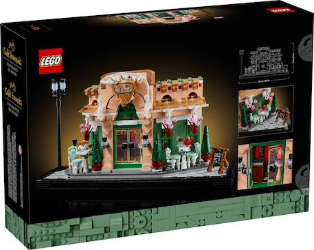Lego icons - le café français - 10362 Multicolore 2 - vertbaudet enfant 