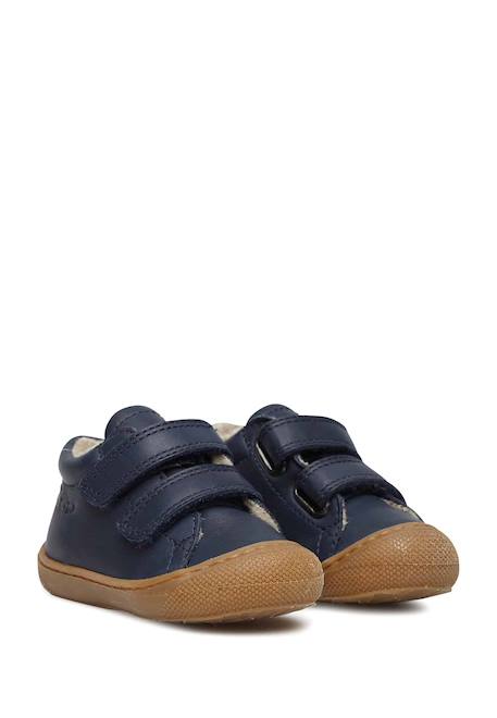 Chaussures en cuir doublés en laine cocoon vl Anthracite-+Bleu foncé-+Cognac-+Gris tourterelle-+Rose antique- 7 - vertbaudet enfant 