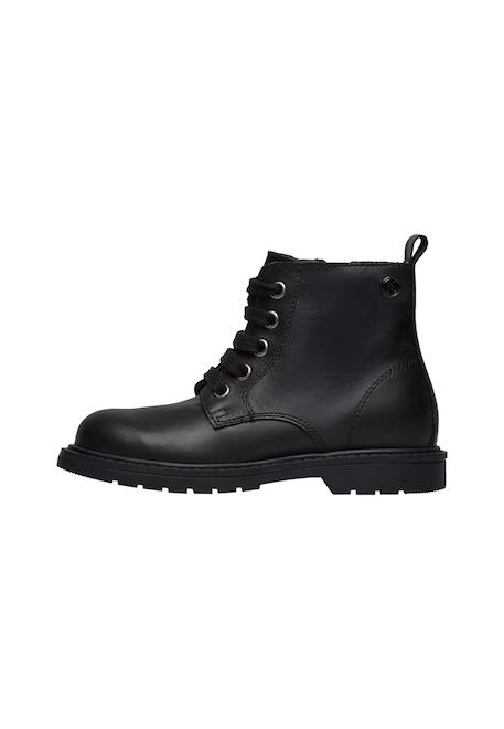 Bottines en cuir barnett 2 Noir- 3 - vertbaudet enfant 