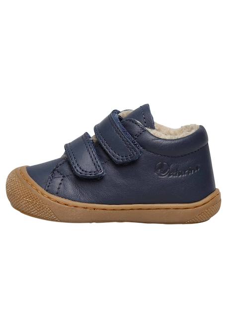 Chaussures en cuir doublés en laine cocoon vl Anthracite-+Bleu foncé-+Cognac-+Gris tourterelle-+Rose antique- 8 - vertbaudet enfant 