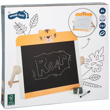Tableau à craie et tableau blanc safari Orange 5 - vertbaudet enfant 