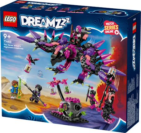 Lego dreamzzz - les créatures de la sorcière des cauchemars - 71483 Multicolore 2 - vertbaudet enfant 