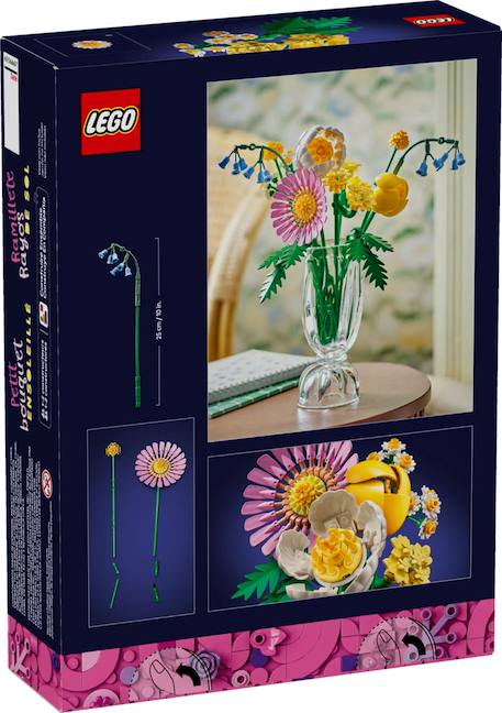Lego botanicals collection - petit bouquet ensoleillé - 10347 Multicolore 3 - vertbaudet enfant 