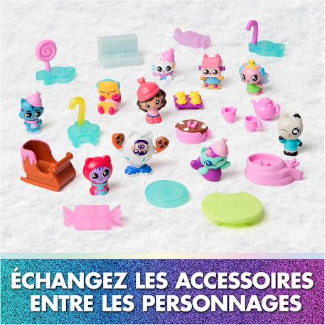Calendrier de l'avent gabby et la maison magique Rose 6 - vertbaudet enfant 