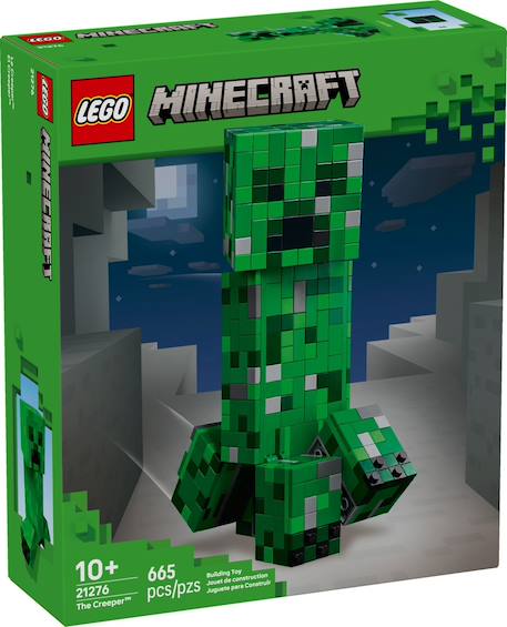 Lego minecraft - le creeper - 21276 Multicolore 1 - vertbaudet enfant 