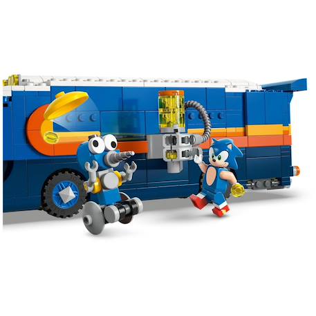 Lego sonic the hedgehog - le camion de contrôle de l'équipe sonic - 77006 Multicolore 5 - vertbaudet enfant 