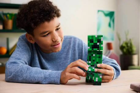 Lego minecraft - le creeper - 21276 Multicolore 4 - vertbaudet enfant 