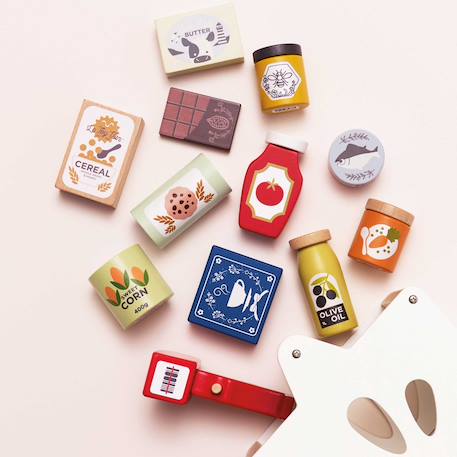Ensemble epicerie et scanner Blanc 3 - vertbaudet enfant 