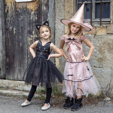 Déguisement enfant – robe chat noir avec bandeau oreilles Noir 3 - vertbaudet enfant 