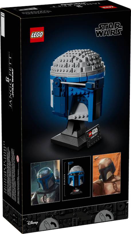 Lego star wars - le casque de jango fett - 75408 Multicolore 2 - vertbaudet enfant 