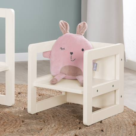 Set table convertible en banc et 1 chaise évolutive Anthracite+Beige+Blanc+Gris 10 - vertbaudet enfant 