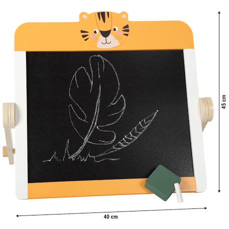 Tableau à craie et tableau blanc safari Orange 4 - vertbaudet enfant 
