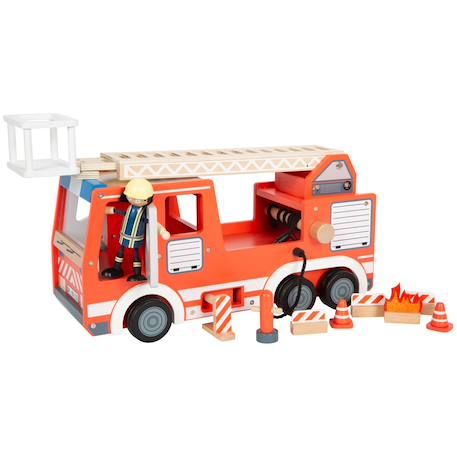 Camion de pompiers rouge Rouge 2 - vertbaudet enfant 