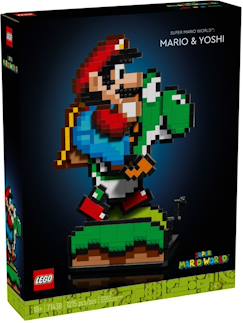 Jouet-Jeux d'imagination-Lego super mario - super mario world mario et yoshi - 71438