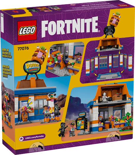 Lego fortnite - le restaurant durrr burger - 77076 Multicolore 2 - vertbaudet enfant 