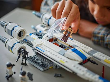 Lego star wars - le chasseur stellaire u-wing de l'alliance rebelle - 75399 Multicolore 5 - vertbaudet enfant 