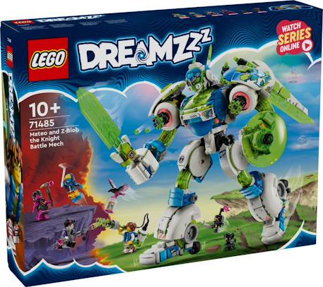 Lego dreamzzz - mateo et z-blob, le robot chevalier - 71485 Multicolore 1 - vertbaudet enfant 
