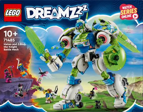 Lego dreamzzz - mateo et z-blob, le robot chevalier - 71485 Multicolore 3 - vertbaudet enfant 