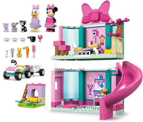 Lego disney - l'hôtel pour animaux de minnie - 43274 Multicolore 4 - vertbaudet enfant 